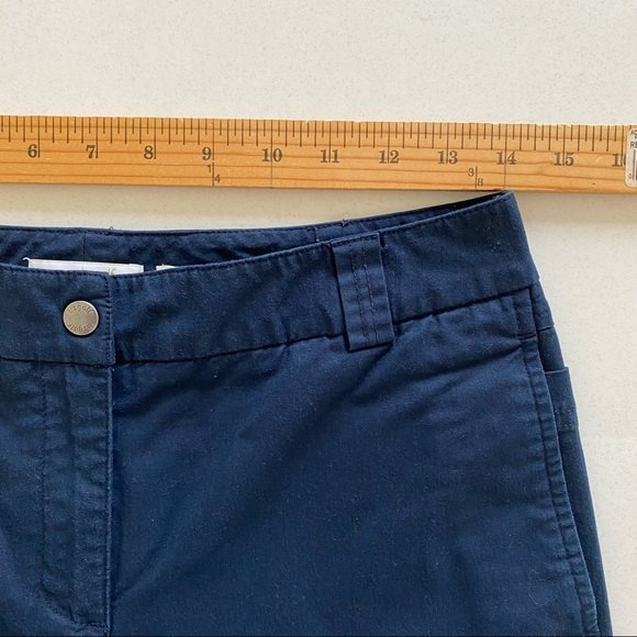 Liz Golf Navy Golf Shorts Womens size 4 Sloane Style - Picture 10 of 12